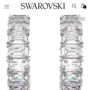 Swarovski Hoop Earrings!